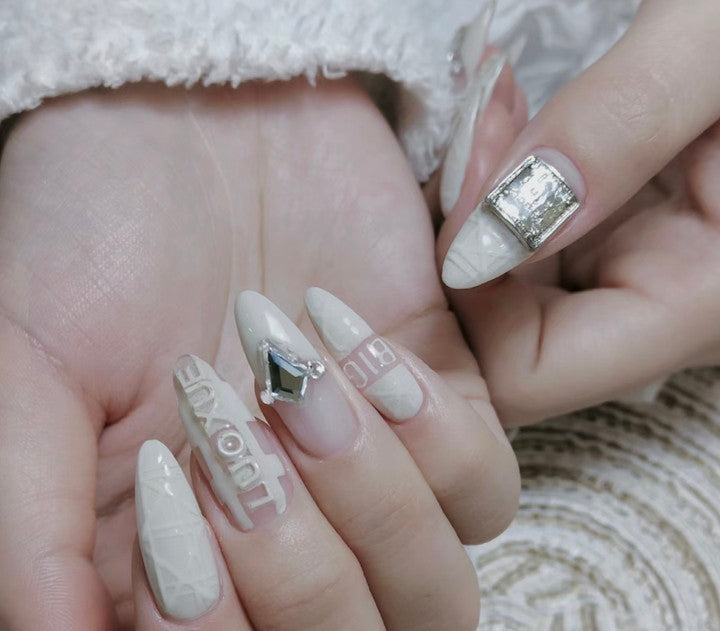 3D Nail Art Mold- Capital Letters Alphabet