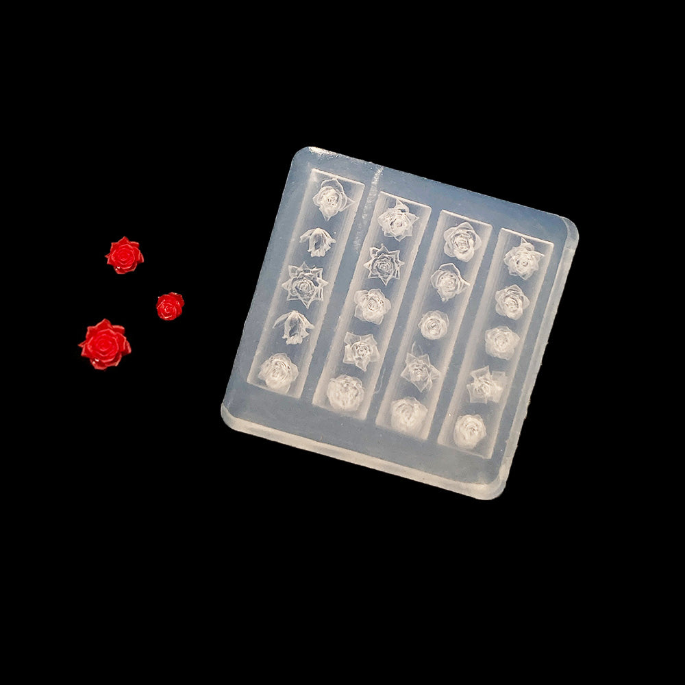 3D Nail Art Mold- Rose Collection