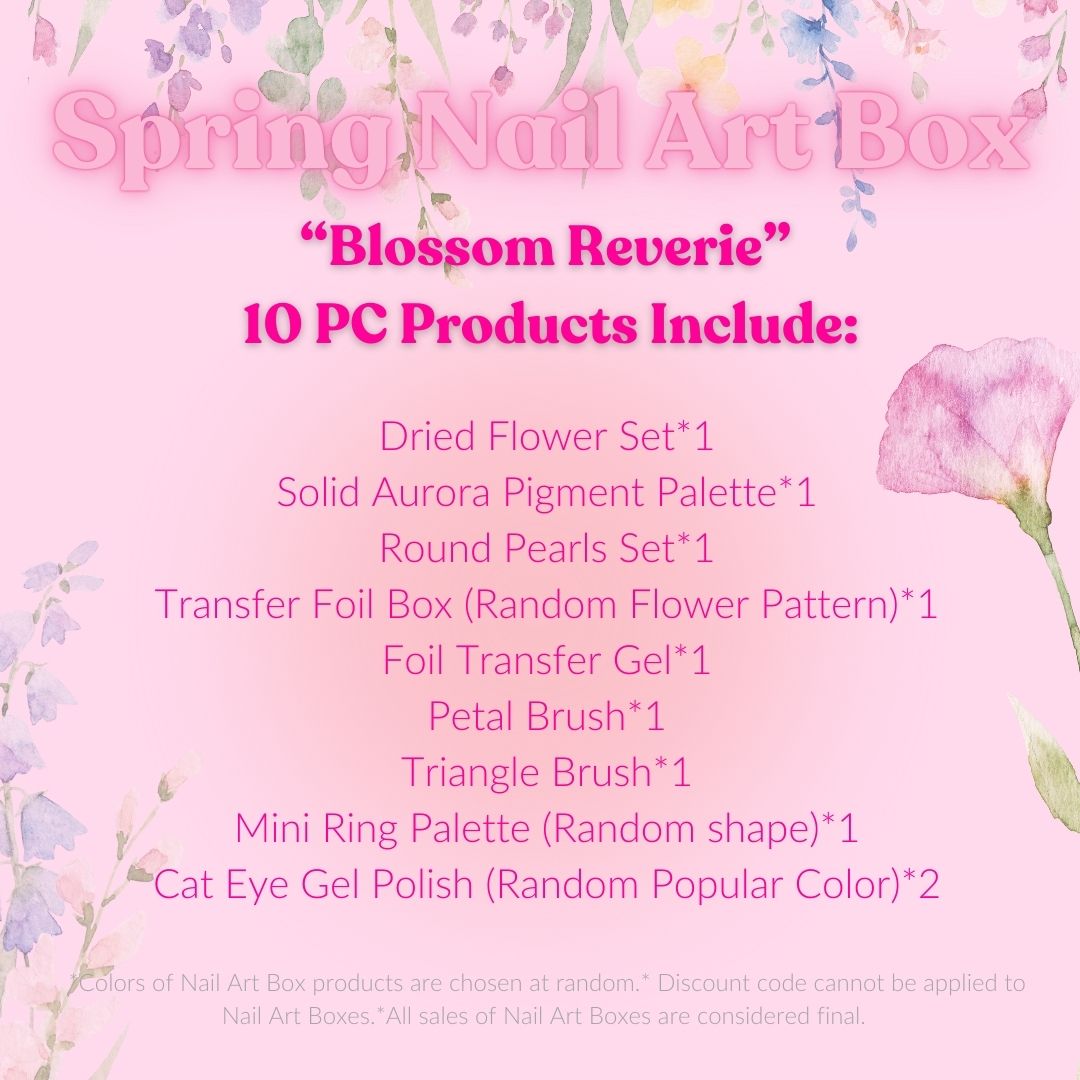 Sooolovely Nail Art Box- Bloom Reverie NABC03