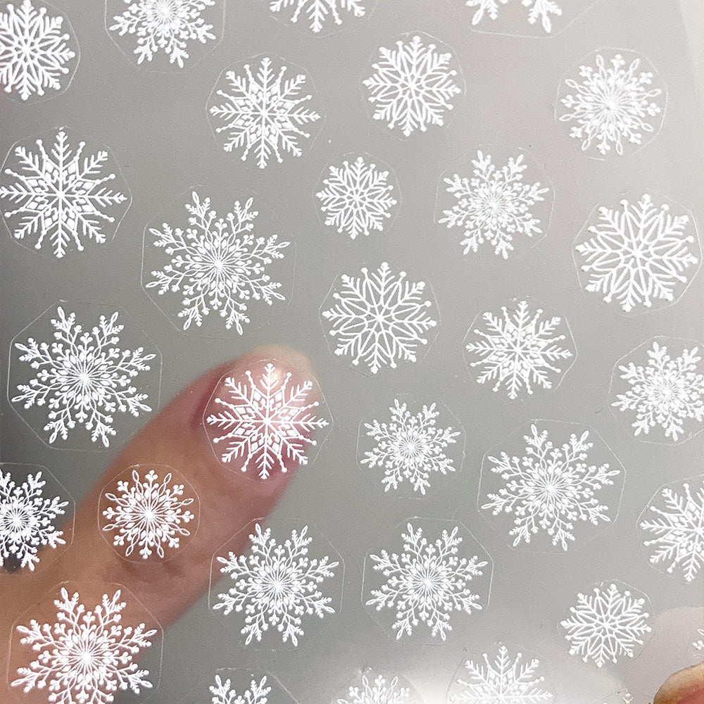 3D Nail Sticker-Snow Island TO984