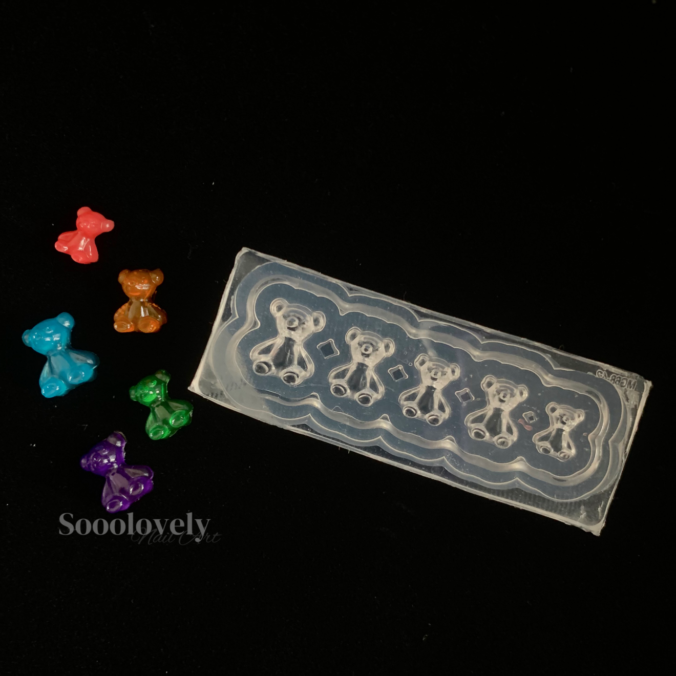 3D Nail Art Mold- Hario Bears