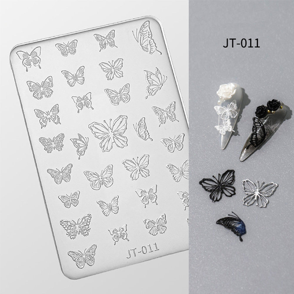Embossed Nail Art Mold Collection