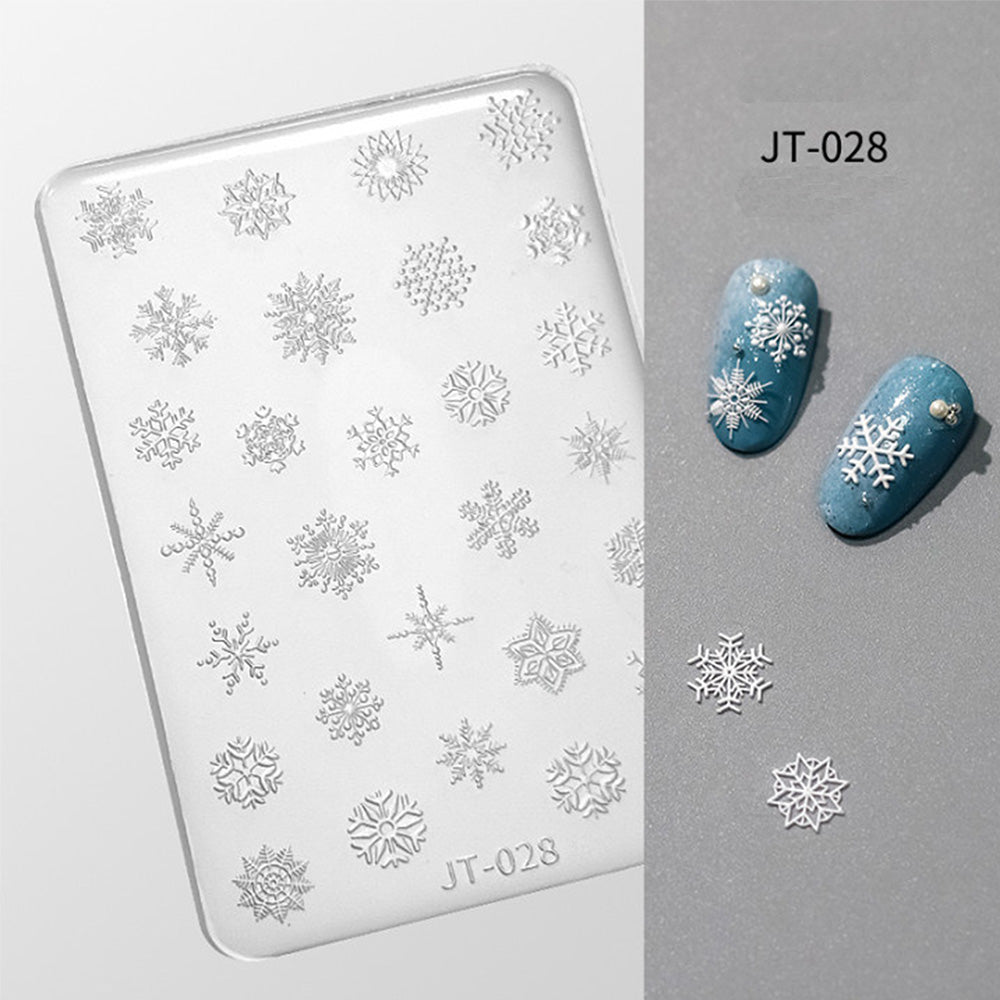 Embossed Nail Art Mold Collection