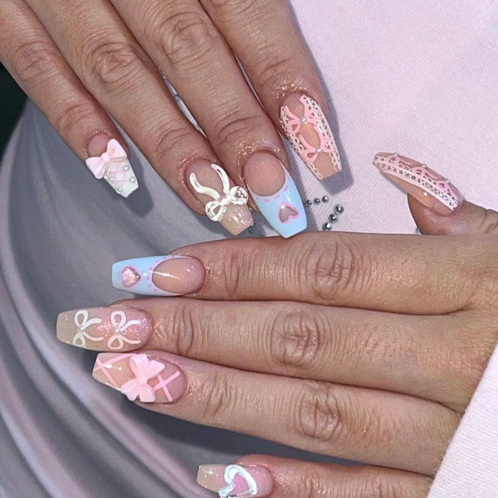 3D Nail Art Mold- Sweet Bowties