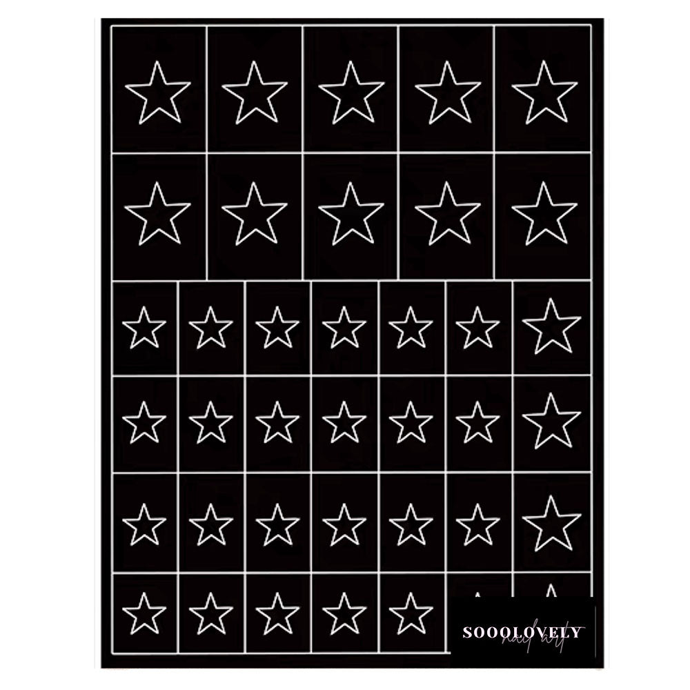 Airbrush Nail Art Stickers