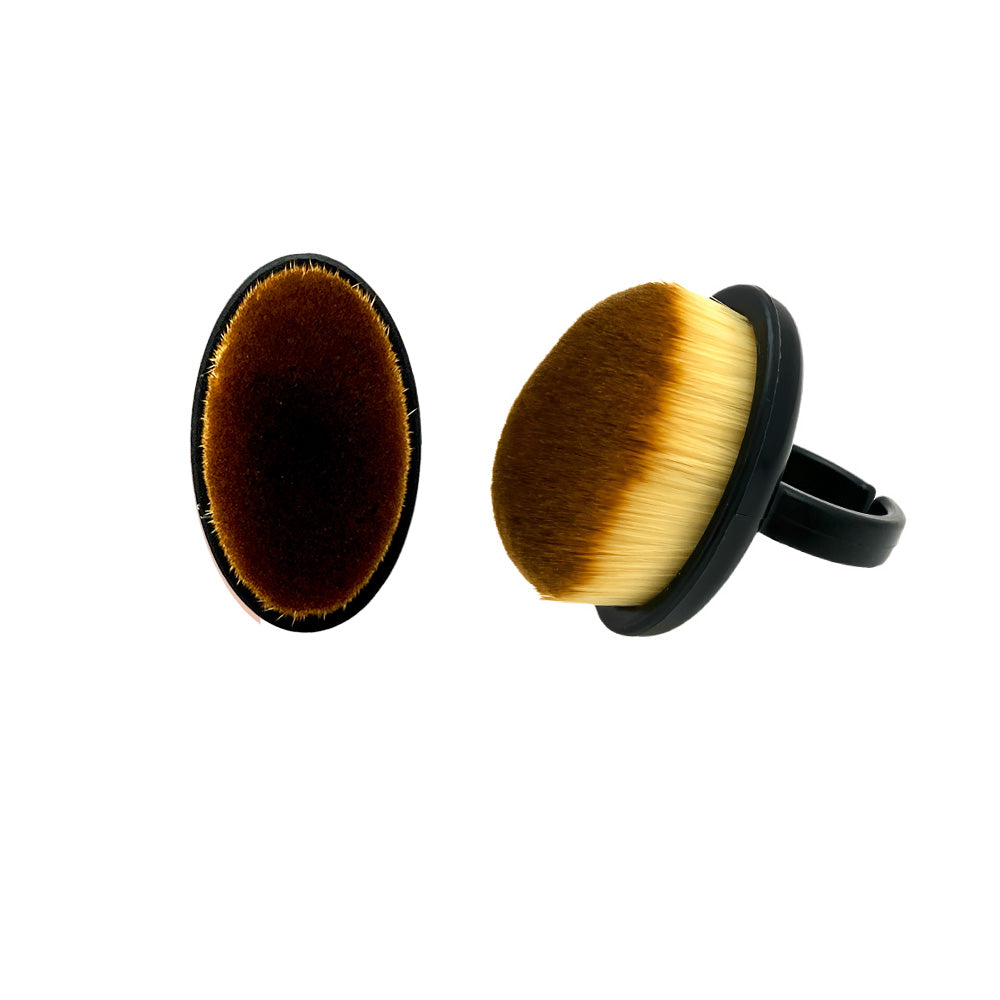 Soft Mini Manicure Ring Dust Brush- Pack of 2
