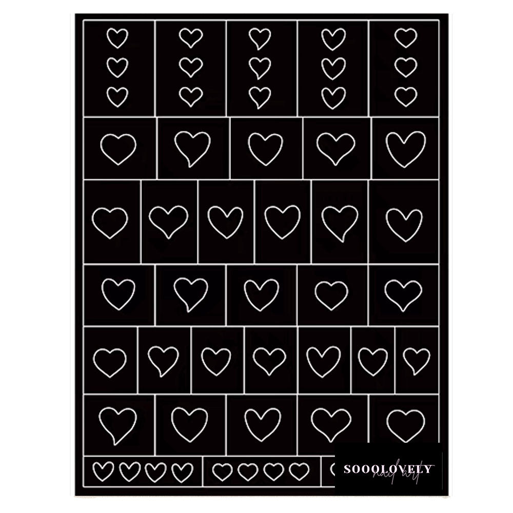 Airbrush Nail Art Stickers