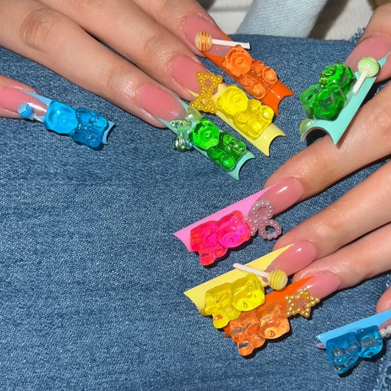 3D Nail Art Mold- Gumi Bear