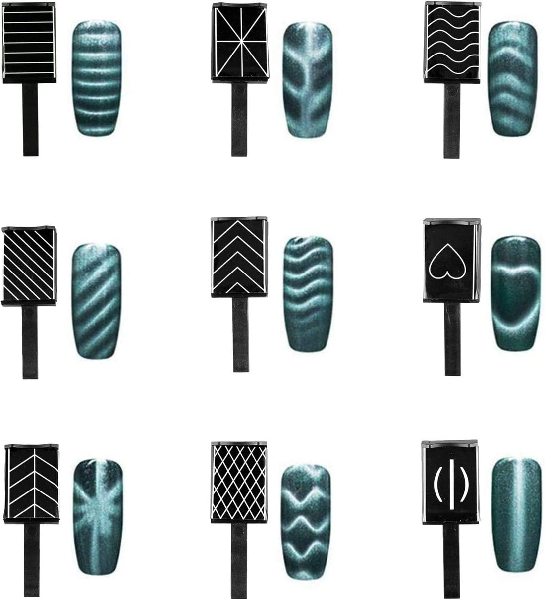 Cat-Eye Magnet Set- Special Shaped 5PC