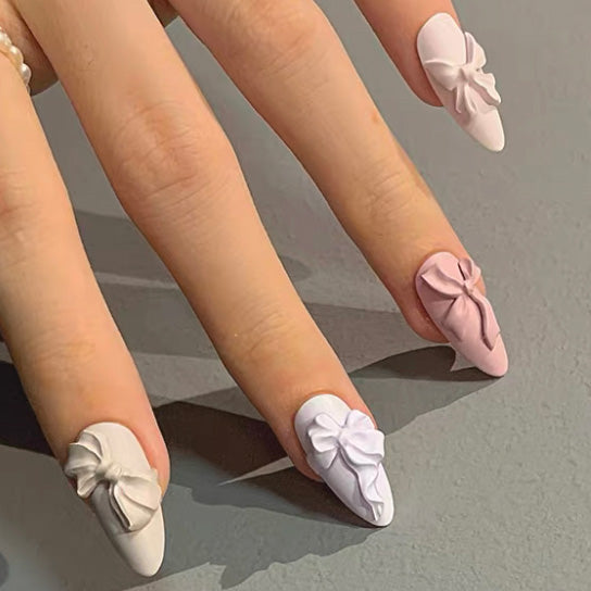3D Nail Art Mold- Gift Ribbons