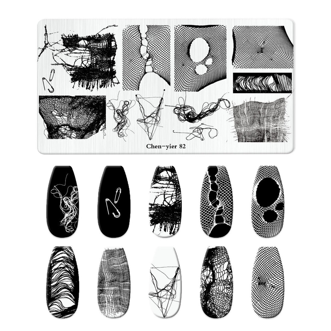 Nail Stamping Plate CY-082