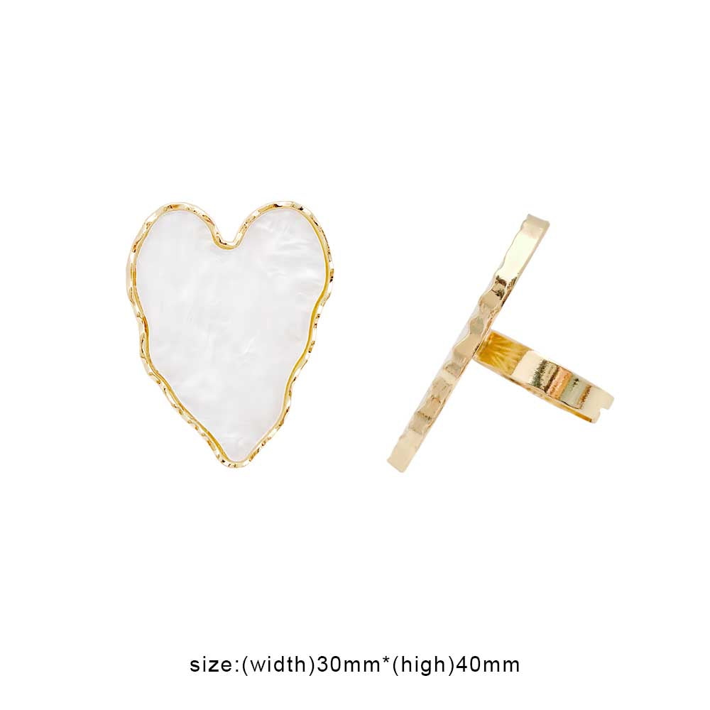Mini Adjustable Nail Color Palette Ring