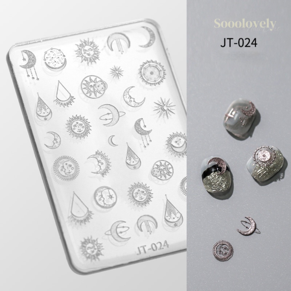Embossed Nail Art Mold Collection
