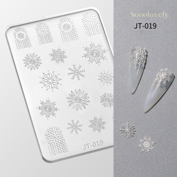 Embossed Nail Art Mold Collection