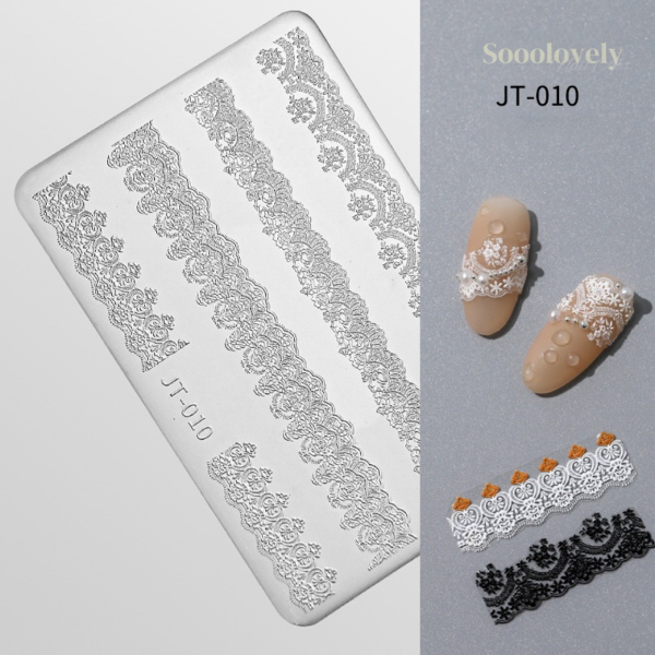 Embossed Nail Art Mold Collection