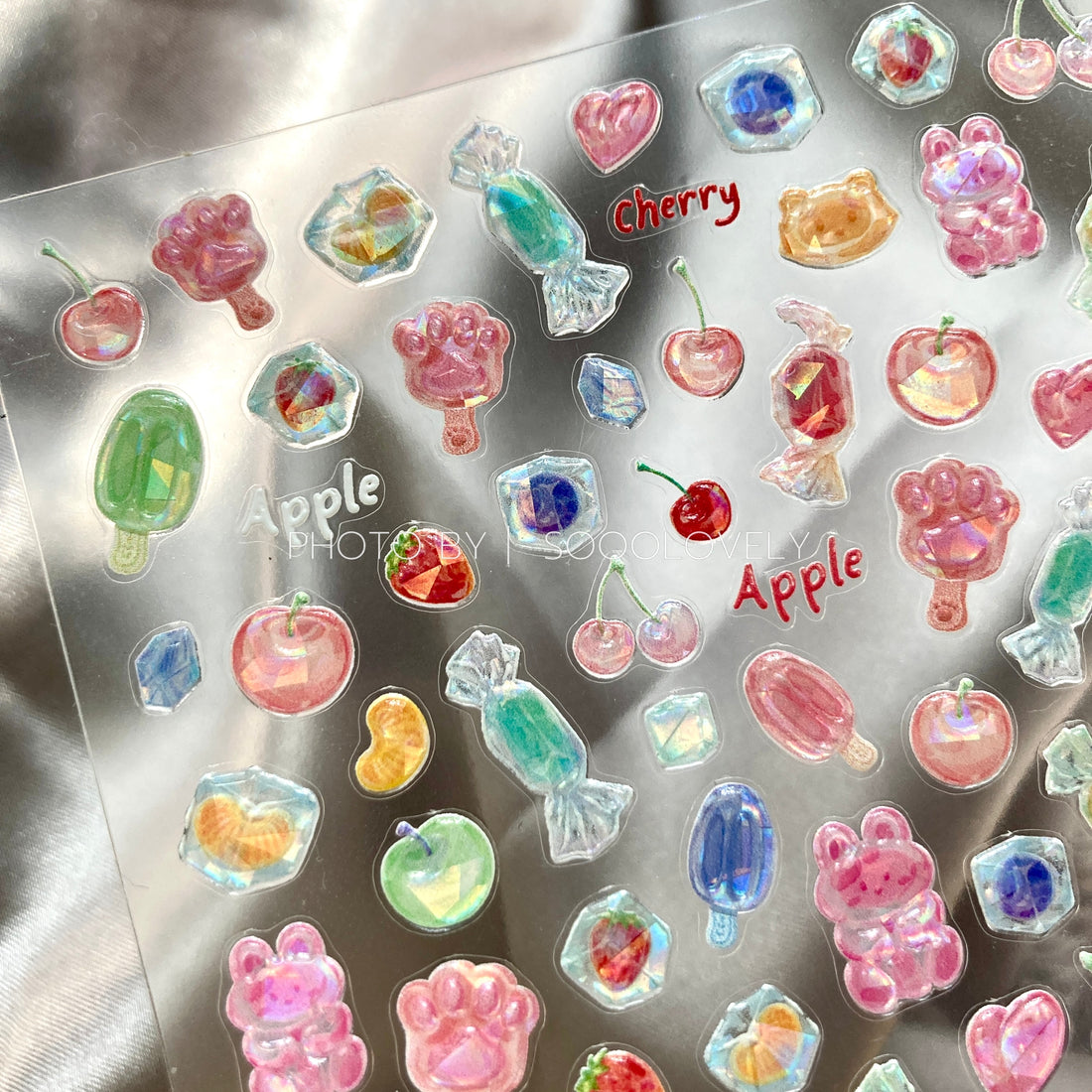 3D Nail Sticker - Jelly Lolli TO4514