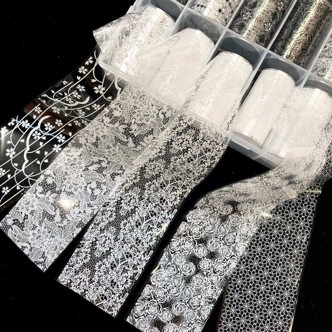 Nail Art Foil Box- TFB23 Lace II