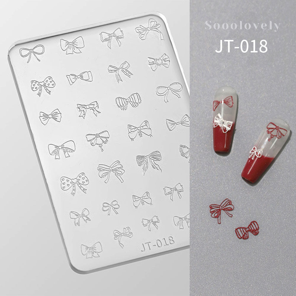 Embossed Nail Art Mold Collection