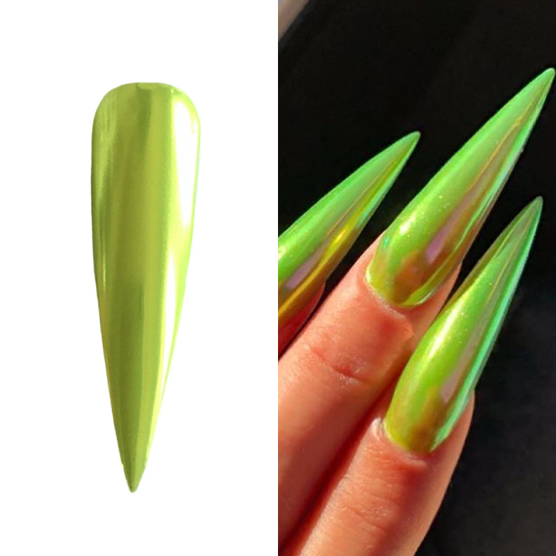 M04- Lime Mirror Chrome