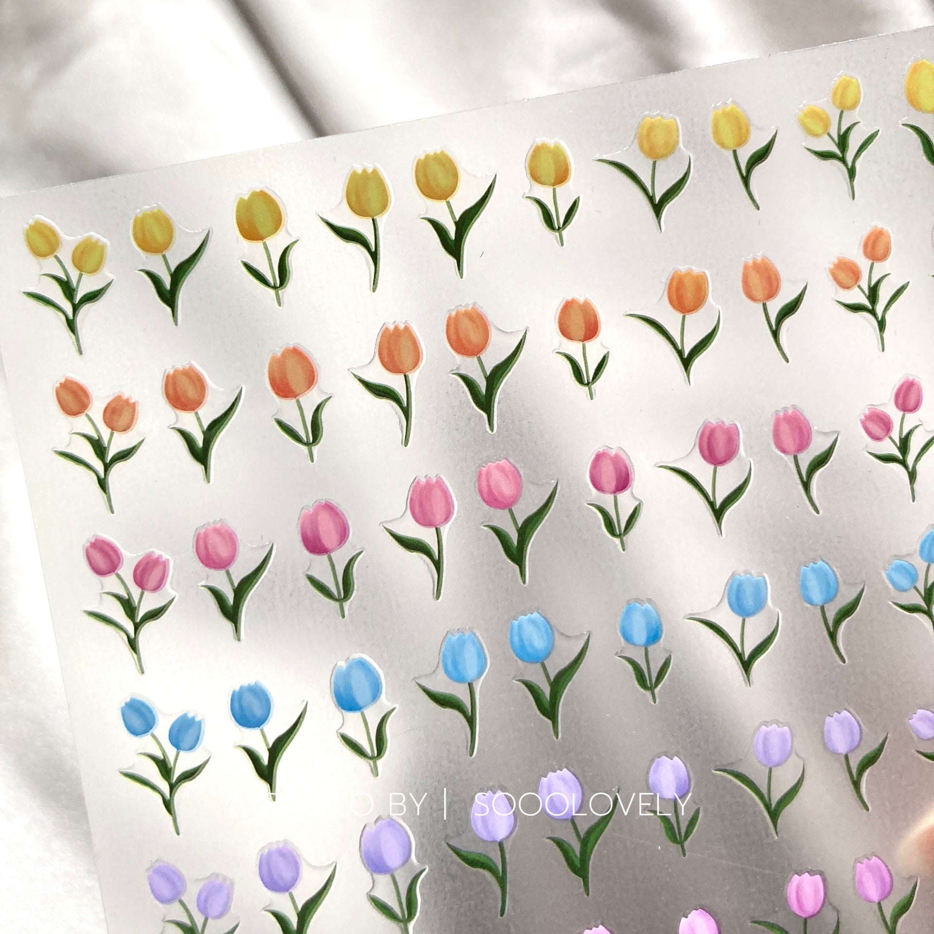 Ultra Thin Nail Sticker - Tulip PRO134