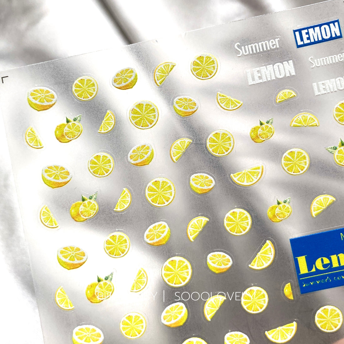 Ultra Thin Nail Sticker - Lemon PRO141
