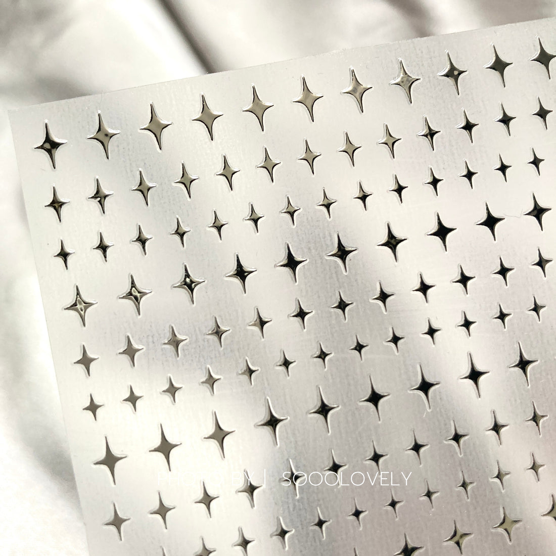 Ultra Thin Nail Sticker - Four Pointed Stars PRO153