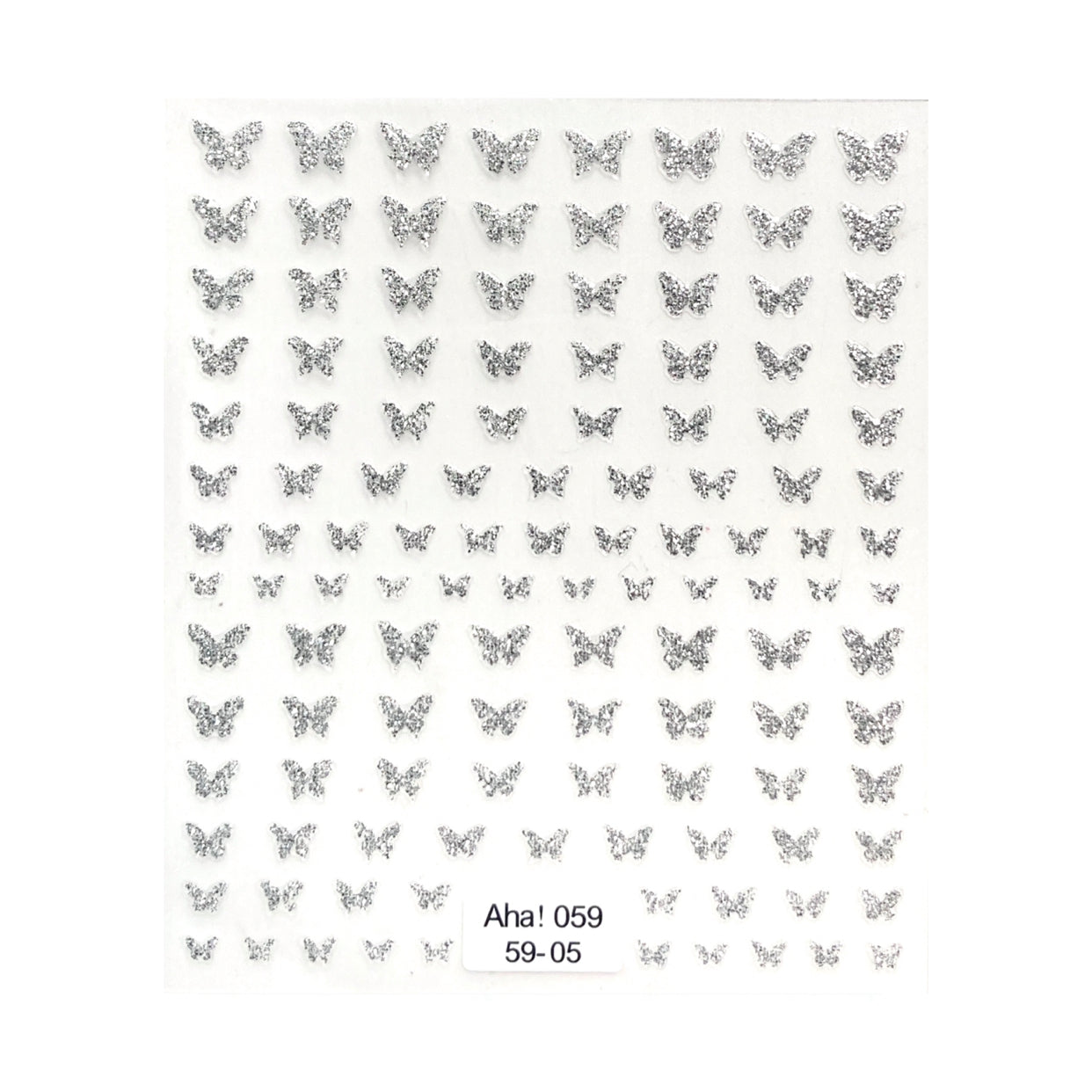 Ultra Thin Nail Sticker - Sparking Butterflies PRO159