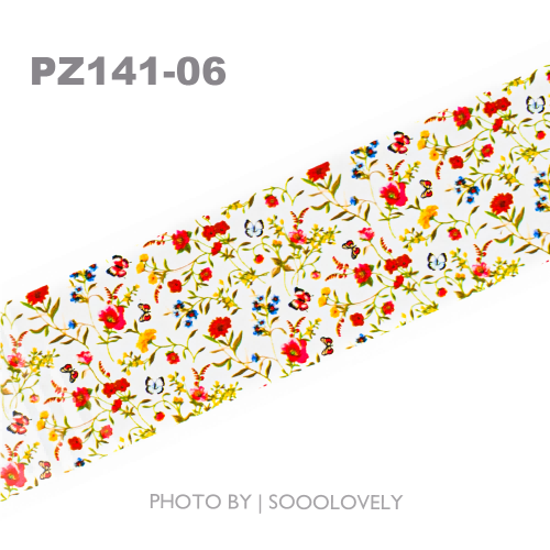 Nail Art Foil Paper-Floral Patterns 6