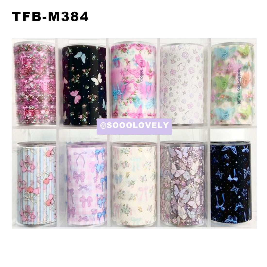 Nail Art Foil Box- TFB-M384