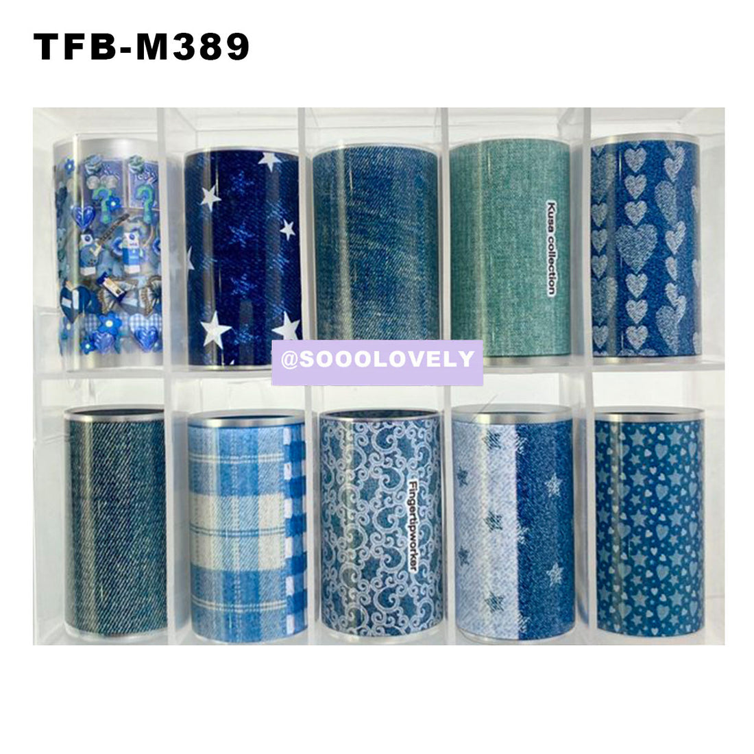 Nail Art Foil Box- TFB-M389