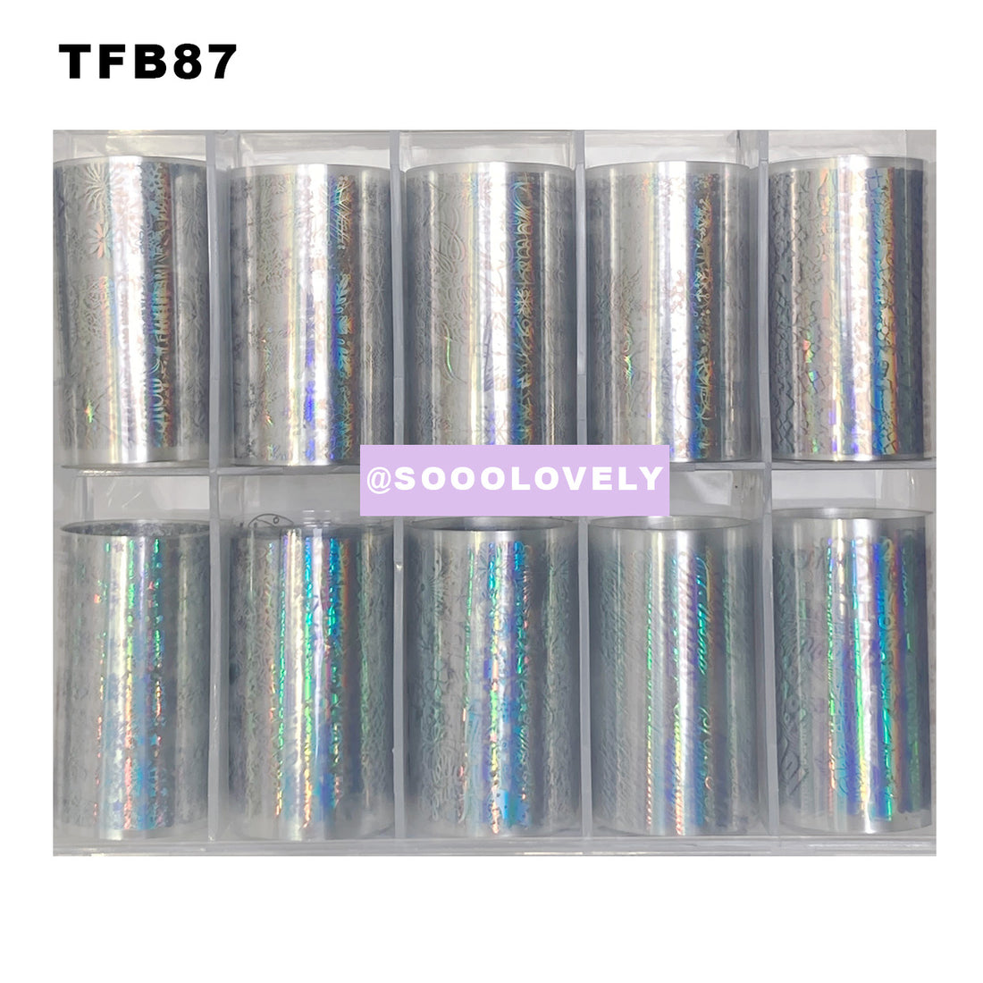 Nail Art Foil Box- TFB87 Christmas