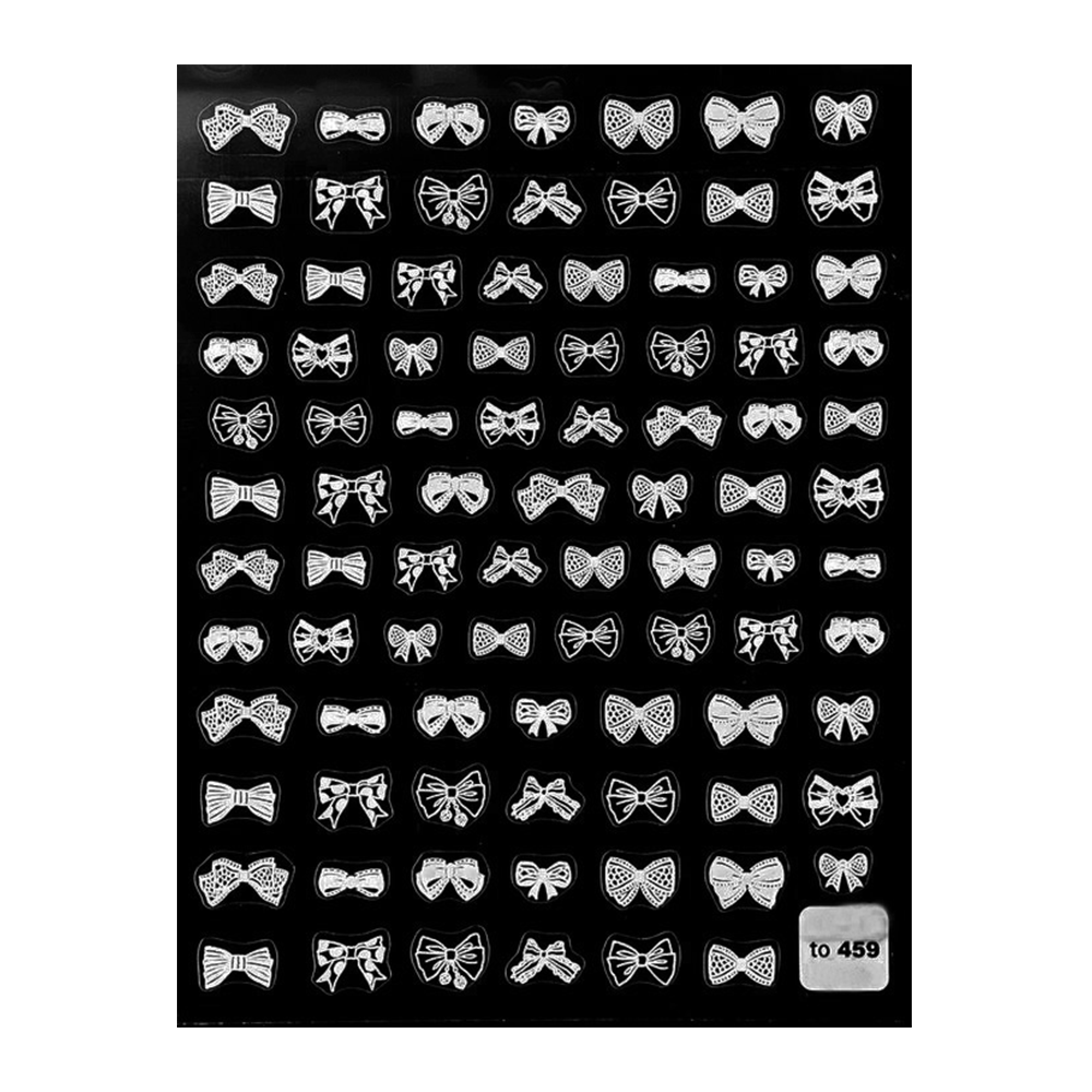 3D Nail Sticker-Bow Tie TO459