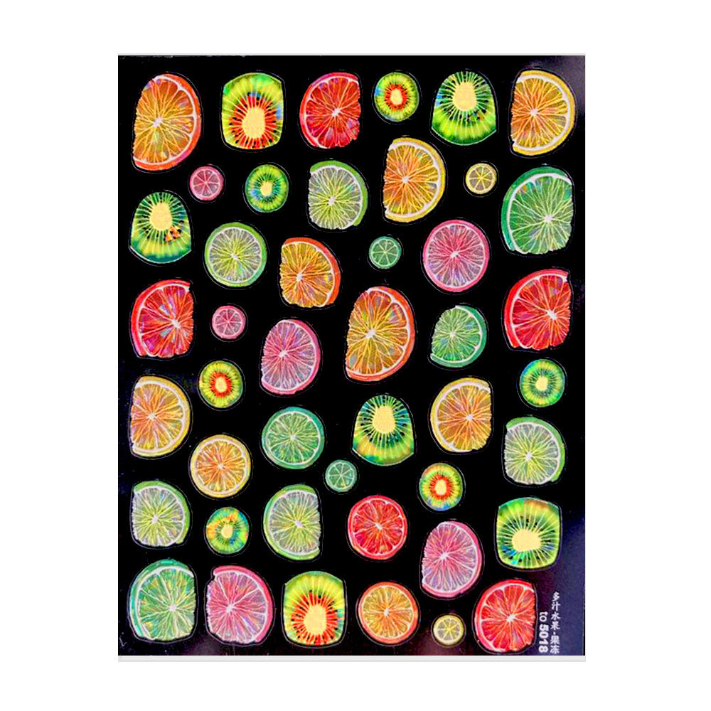 3D Nail Sticker - Fruit TO5018