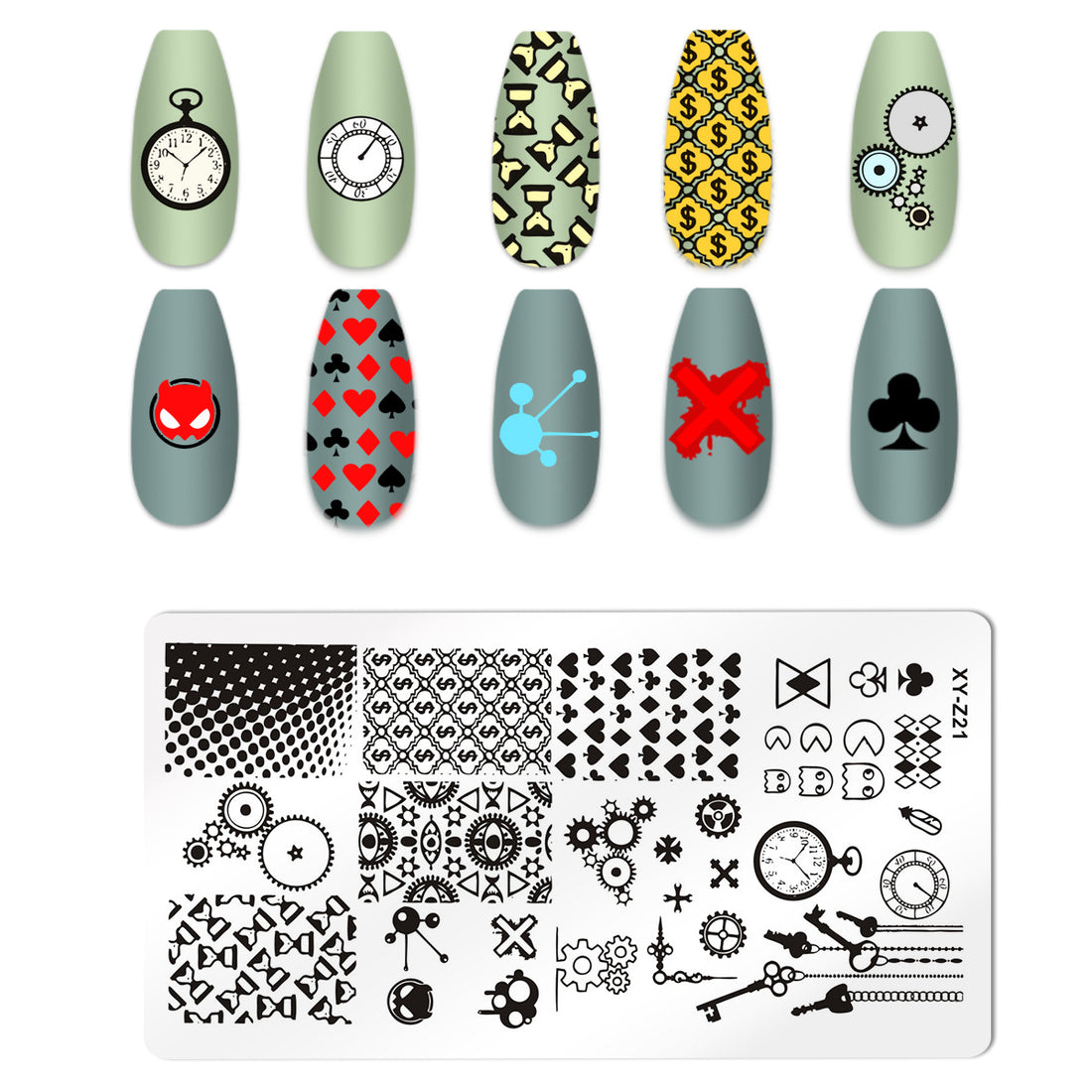 Nail Stamping Plate XY-Z21