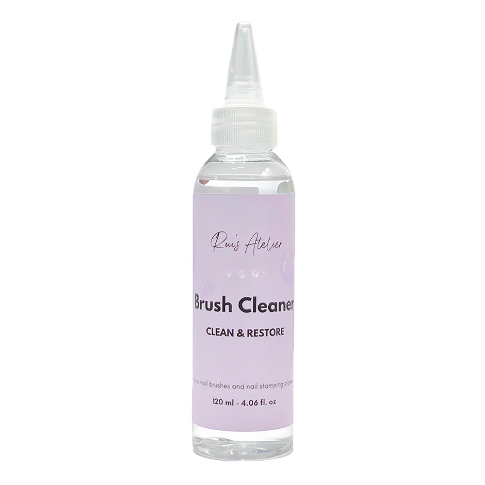 Nail Brush & Stamping Plate Cleaner