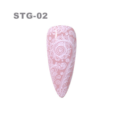 Nail Stamping Color Gel Polish