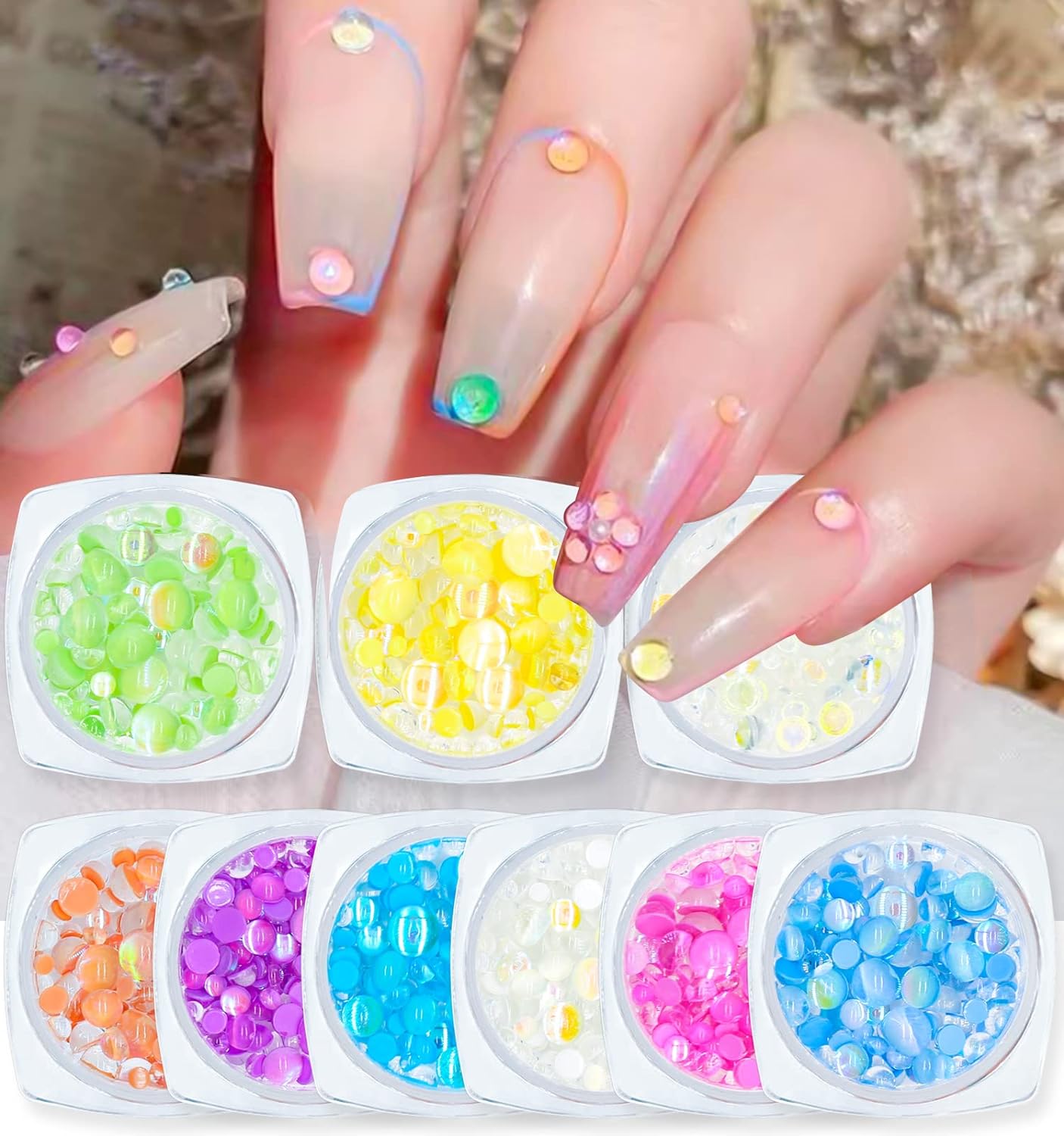 CHM001-Candy Color Mermaid Bubbles