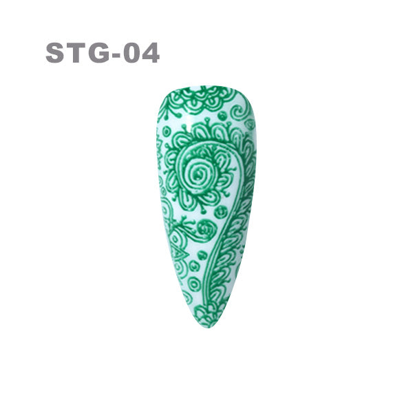 Nail Stamping Color Gel Polish