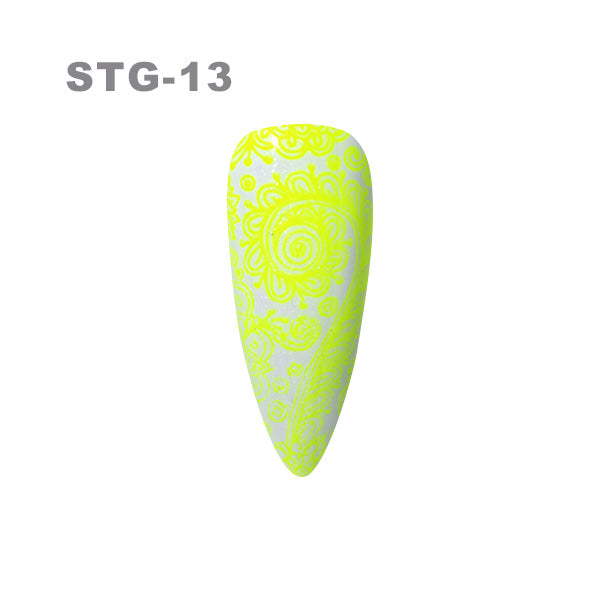 Nail Stamping Color Gel Polish