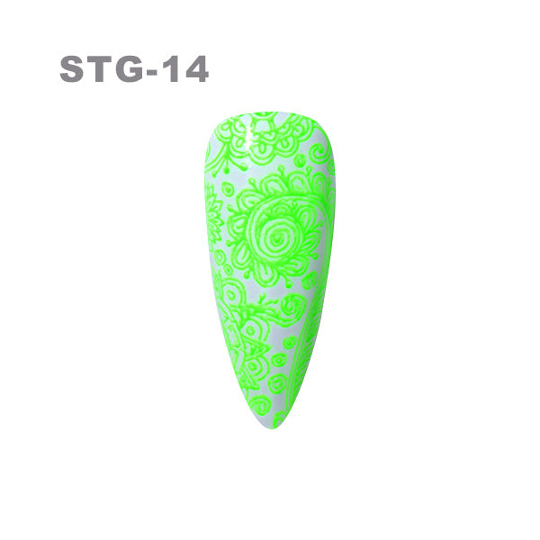 Nail Stamping Color Gel Polish