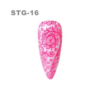 Nail Stamping Color Gel Polish