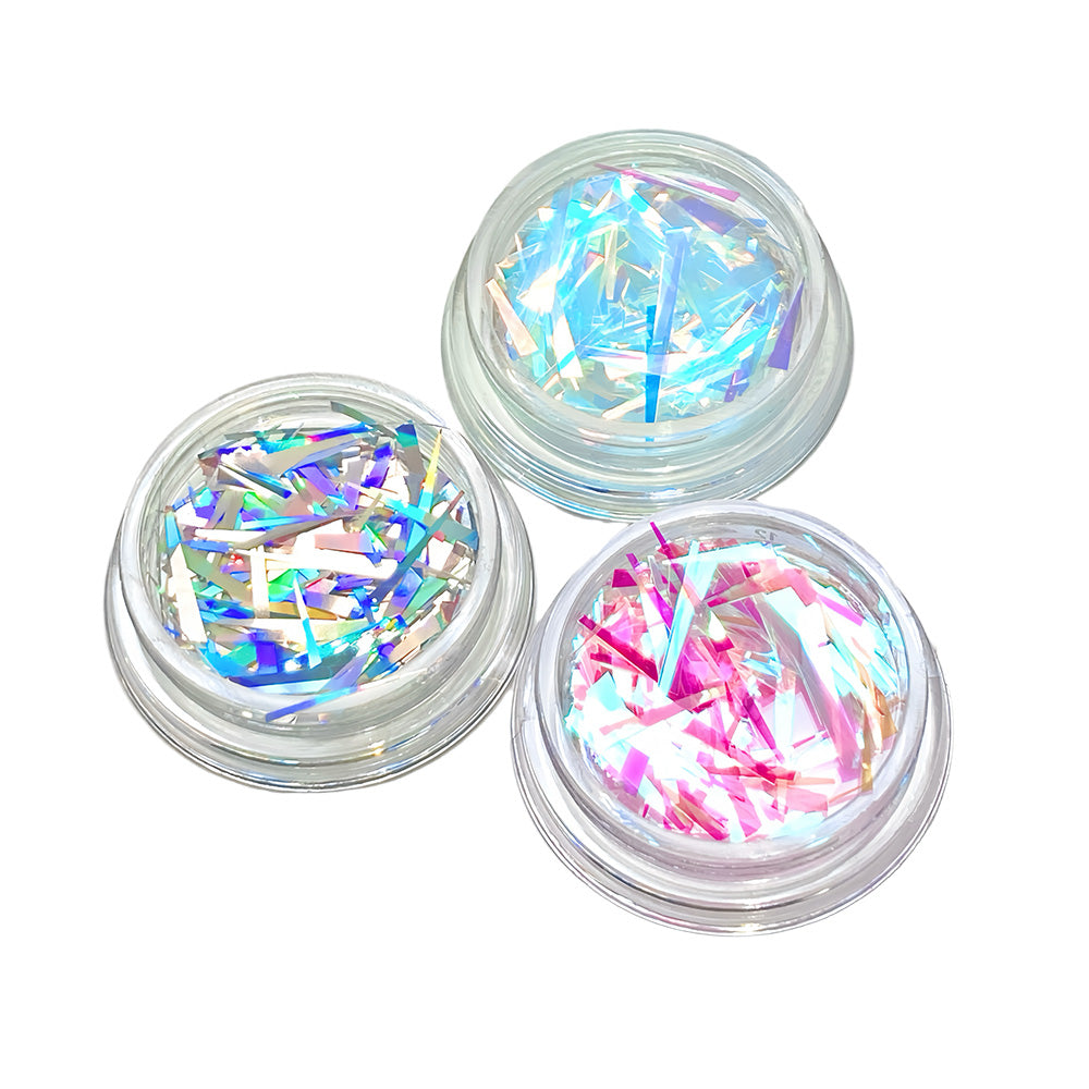 CHM0012-Aurora Nail Art Glass Paper