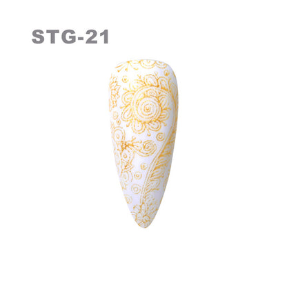 Nail Stamping Color Gel Polish