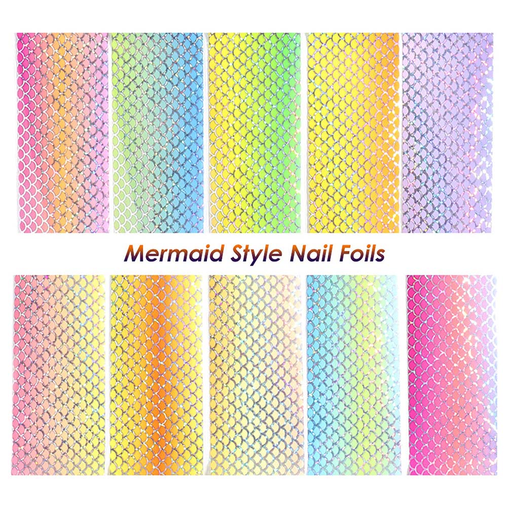 Nail Art Foil Box- JSX133 Mermaid