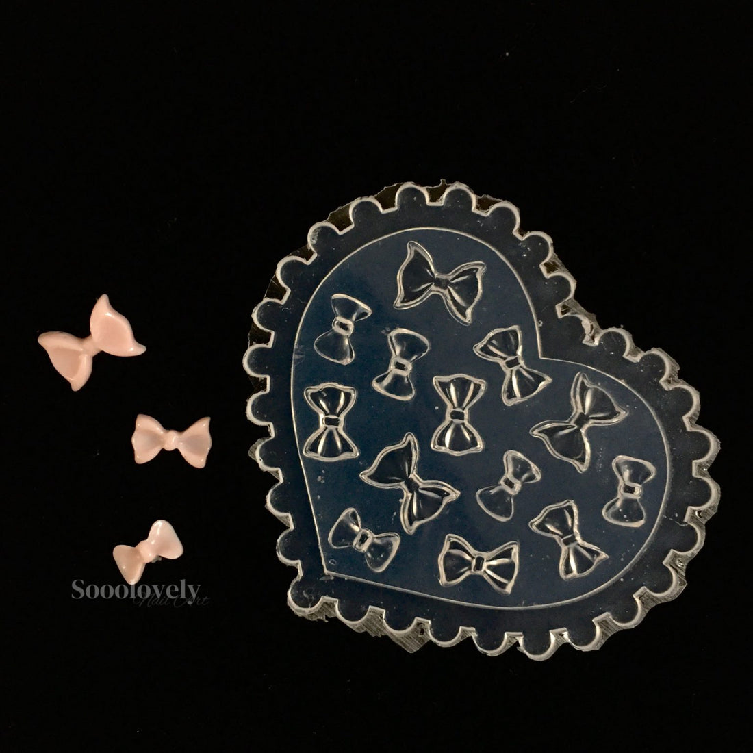3D Nail Art Mold- Sweet Bowties