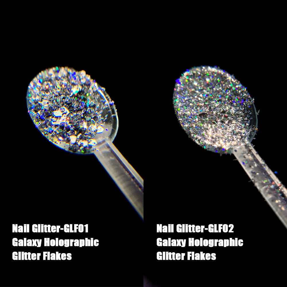 Nail Glitter-GLF01 Galaxy Holographic Glitter Flakes