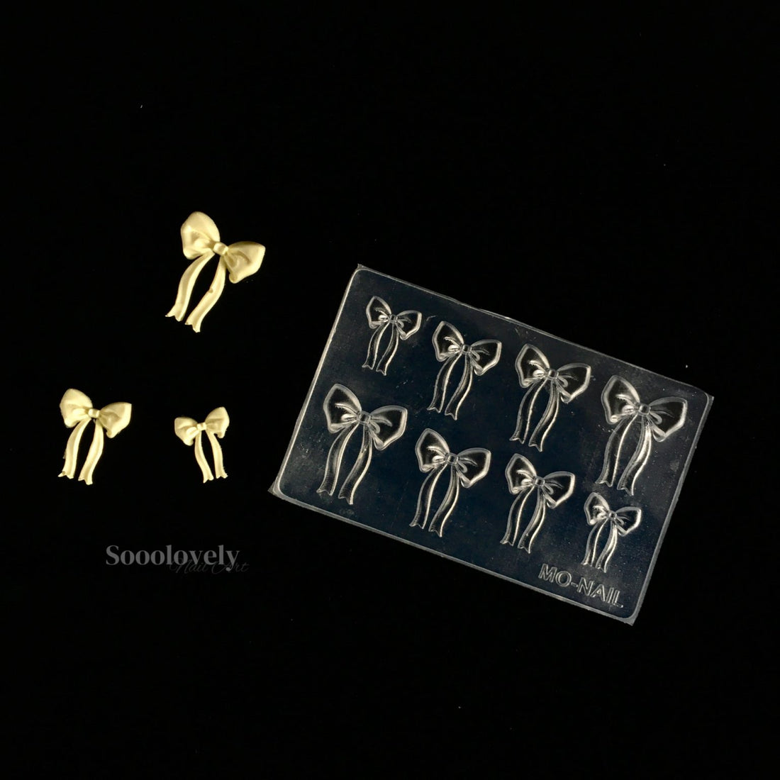 3D Nail Art Mold- Floating Ribbon