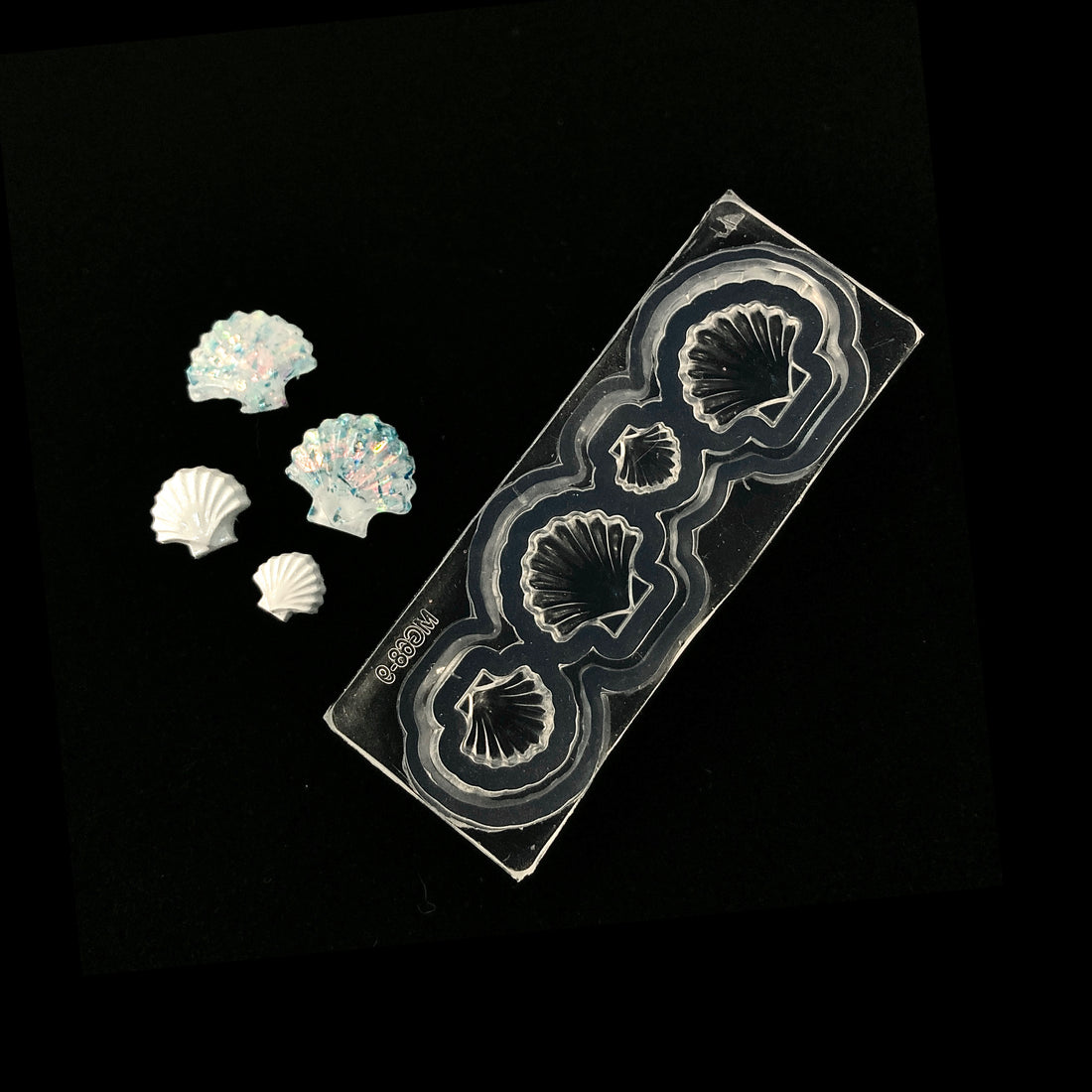 3D Nail Art Mold- Seashell I