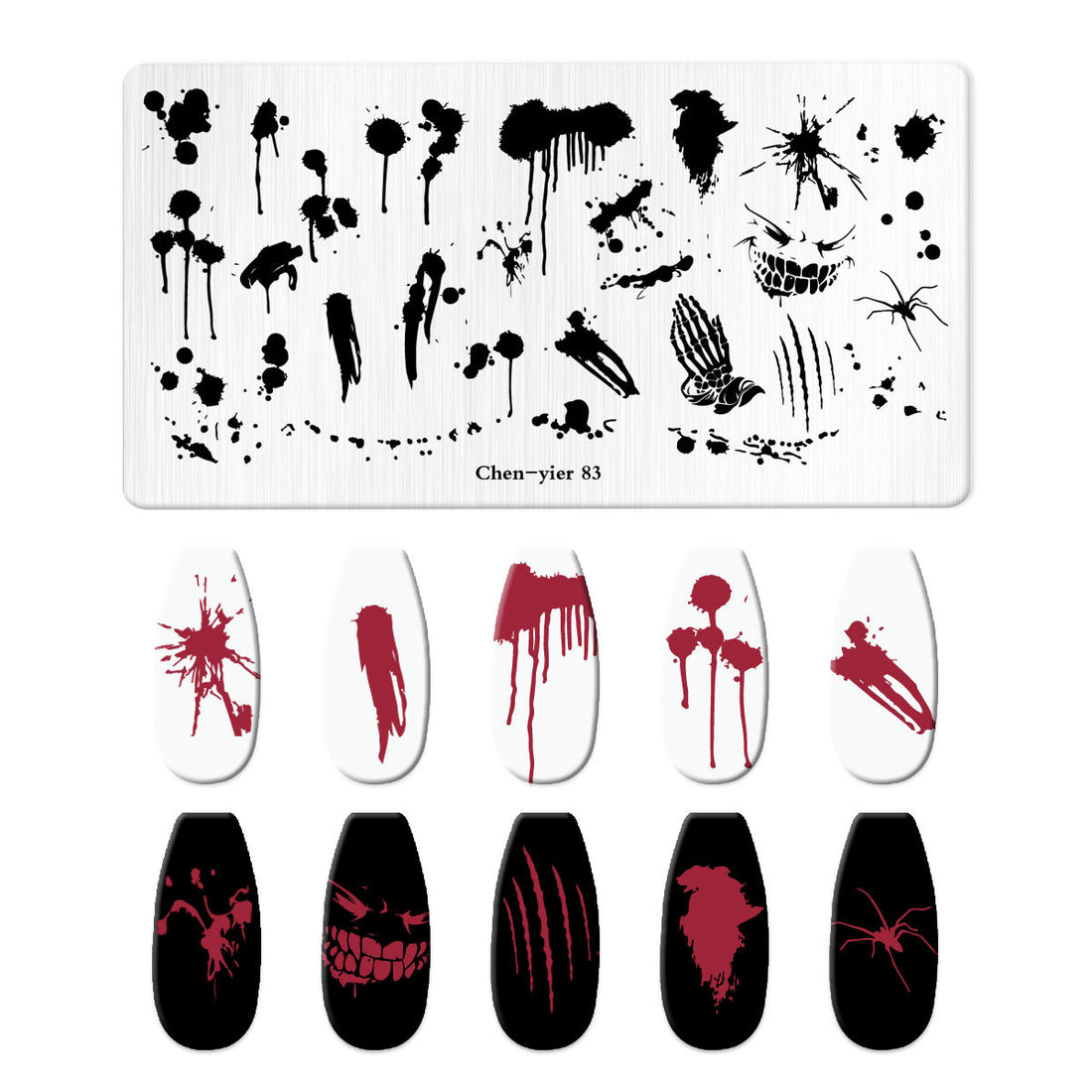 Nail Stamping Plate CY-083