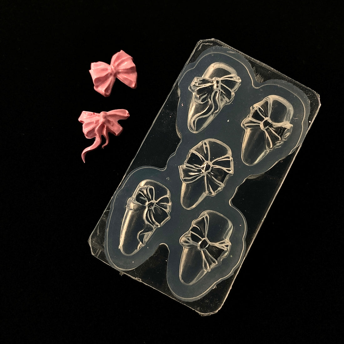 3D Nail Art Mold- Gift Ribbons